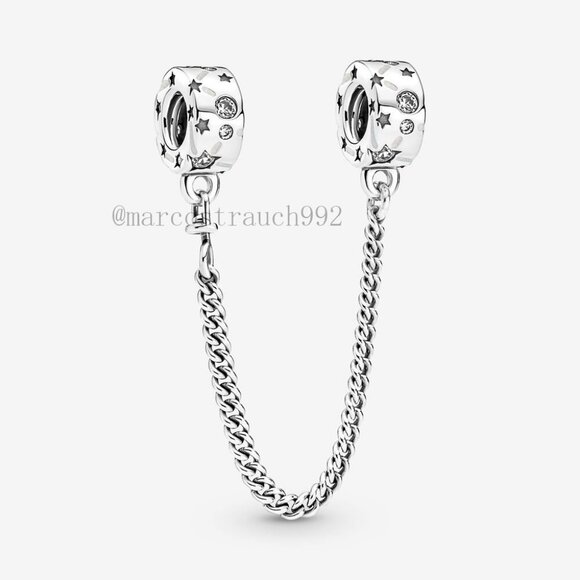 Pandora Stars & Galaxy Safety Chain - Picture 1 of 4